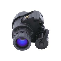 RIX RNV-14 1x25mm Night Vision Monocular with Green Tubes 1400 form Black Small RNV14G14