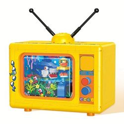 TEMU Tv Building Set, Undersea Animals Building Model Toy, 1113 Pieces Mini Bricks