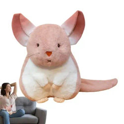 Hamster Plush Doll Hamster Plush Pillow Stuffed Animal Ugly Hamster Plush Toy Cartoon Hugging Toy