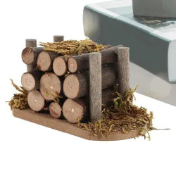 Miniature Doll House Furniture 1:12 Fairy Garden Logs Figurines Miniature Kitchen Accessories