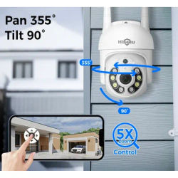 Hiseeu 3/5MP Wireless Security Cameras Kit Outdoor Waterproof IP Camera Surveillance CCTV System Set