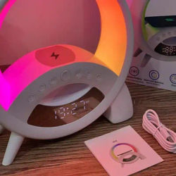 Speaker Portable Wireless Colorful Lights Wireless Speaker with Led Light Stylish Wireless Speaker