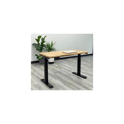 48" x 24" Solid Wood Electric Lift Desk - Other Sizes Available