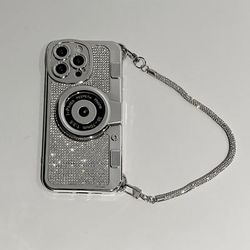 TEMU Silvery Camera Phone Case For Phones 15 14 11pro Promax