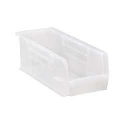 Quantum Food Service QUS234CL Stack & Hang Shelf Bin - 14 3/4" x 5 1/2", Clear