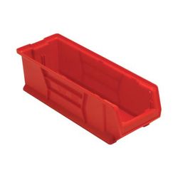 Quantum Food Service QUS950 RD Hulk Stack Shelf Container - 23 7/8" x 8 1/4", Red