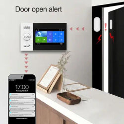 New PG107 Tuya Security Alarm System Kit Smartlife App Control With Ip Camera Auto Dial Motion