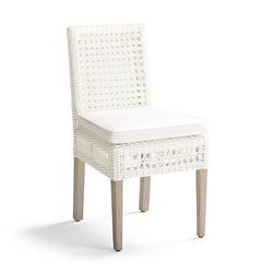 Eberly Dining Replacement Cushions - Bench, Solid, Glacier - Frontgate