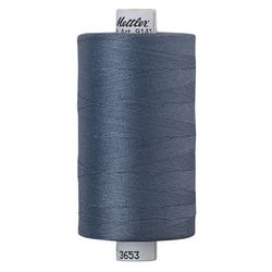 Mettler Silk Finish Cotton 40, fil pour quilting, épaisseur : 40, bobine de 1000 m, jeans