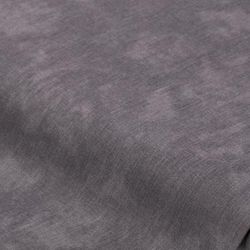 Tissu coton "moiré", anthracite, série "Mona"