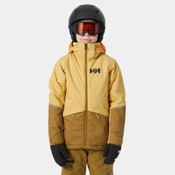Helly Hansen Juniors’ Stellar Ski Jacket Beige 140/10