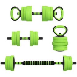 TEMU 4-in-1 Adjustable Weight Dumbbells Set, Used As Barbell, Kettlebell, Push Up Stand, Free Weights Set For Men And Women Home Gym Training