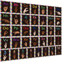 TEMU 36pcs Alphabet & Numbers Flash Cards Set - Unframed Posters For Classroom, Daycare &