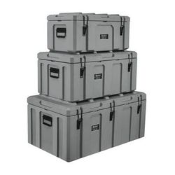 Eylar Crossover Roto-Molded Equipment Case Set (3-Piece, Gray) SR00007-COMBO-GRA