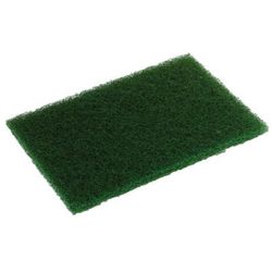 Cellucap Manufacturing MD69/20 Medium Duty Scour Pad - 9" x 6", Green