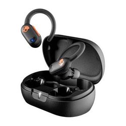 Skullcandy Push ANC Noise-Canceling True Wireless Earbuds (Black and Orange) S2PAW-S749