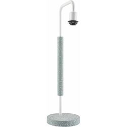 Ellerstadt 25"H x 10"W x 10"D Green/White/Translucent Table Lamp - Boutique Rugs