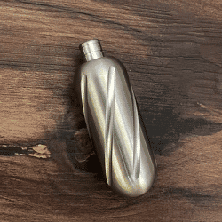 Stainless steel Press Egg Push-Papa EDC Tools Decompression Push Toys Adult Decompression Gift