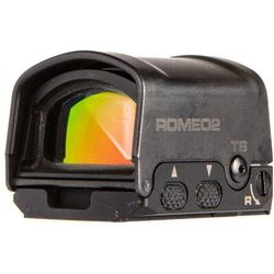 SIG SAUER ROMEO2 Reflex Red Dot Sight with Large Shroud 1x30mm 6 MOA Red Dot Black SOR21601