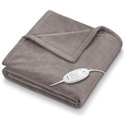 Beurer HD 75 Coperta elettrica 100 W Grigio Tessuto felpato 1 pz Set c