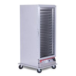 BevLes PHC60-24INS-A-4L1 3/4 Size Insulated Mobile Heated Proofing Cabinet w/ 12 Pan Capacity - 208-230v/1ph
