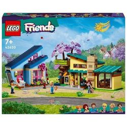LEGO Friends 42620 Le Case di Olly e Paisley, Giochi per Bambini 7+ An