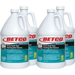 Betco 7150400 Clear Foaming Skin Cleanser, Foam, 1 gal, Applicable on Hand, Fragrance-free, Dye-free, Non-irritating, 4/Carton - Case of 4 BET7150400