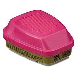 3M 60926 Multi Gas/Vapor Cartridge/Filter, P100, 2/Pack - Pack of 2