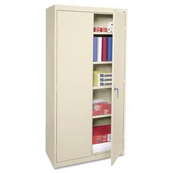 Alera 80106 Economy Assembled Storage Cabinet, 36w x 18d x 72h, Putty ALE80106