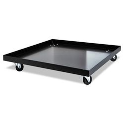 Alera SCCART Stacking Chair Dolly, 22.44w x 22.44d x 3.93h, Black ALESCCART