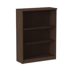 Alera VA634432ES Valencia Series Bookcase, Three-Shelf, 31 3/4w x 14d x 39 3/8h, Espresso ALEVA634432ES