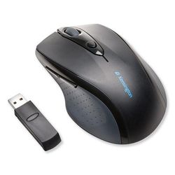 Acco 72370 Pro Fit Full-Size Wireless Mouse, 2.4 GHz Frequency/30 ft Wireless Range, Right Hand Use, Black KMW72370