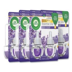 Air Wick 78473 Scented Oil Refill, Lavender & Chamomile, 0.67oz, Purple, 2/Pack - 6 Refills REC78473