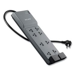 Belkin BE108200-06 Home/Office Surge Protector, 8 Outlets, 6 ft Cord, 3390 Joules, White