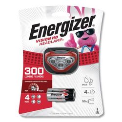 Energizer HDB32E LED Headlight, 3 AAA Batteries (Included), Red EVEHDB32E