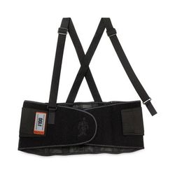 Ergodyne 11384 ProFlex 100 Economy Spandex Back Support Brace, Large, 34" to 38" Waist, Black, Ships in 1-3 Business Days