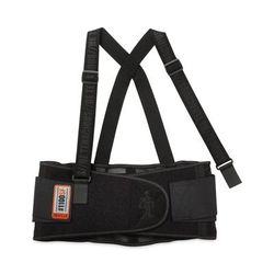 Ergodyne 11602 ProFlex 1100SF Standard Spandex Back Support Brace, Small, 25" to 30" Waist, Black, Ships in 1-3 Business Days