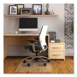 Floortex PF129225EV Cleartex Advantagemat Phthalate Free PVC Chair Mat for Hard Floors, 48 x 36, Clear FLRPF129225EV