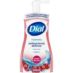 Dial Professional 34727 Antibacterial Foaming Hand Wash, Power Berries, 10 oz, 8/Carton - Case of 8 DIA34727