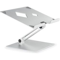 Durable Office Products Corporation 505023 RISE Laptop Stand - Up to 17" Screen Support - 12.6", x 9.1" x 11" Depth - Desktop, Tabletop - Aluminum - S