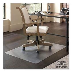 E.S. Robbins 121441 Floor+Mate, For Hard Floor to Medium Pile Carpet up to 0.75", 36 x 48, Clear ESR121441