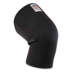 Ergodyne 16505 ProFlex 600 Neoprene Single Layer Knee Sleeve, X-Large, Black, Ships in 1-3 Business Days EGO16505