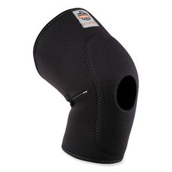 Ergodyne 16535 ProFlex 615 Open Patella Anterior Pad Knee Sleeve, X-Large, Black, Ships in 1-3 Business Days EGO16535