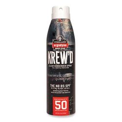 Ergodyne 16633 Krewd 6353 SPF 50 Sunscreen Spray, 5.5 oz Can, Ships in 1-3 Business Days EGO16633