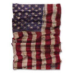 Ergodyne 42121 Chill-Its 6485 Multi-Band, Polyester, One Size Fits Most, American Flag, Ships in 1-3 Business Days EGO42121