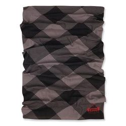 Ergodyne 42211 Chill-Its 6485 Multi-Band, Polyester, One Size Fits Most, Gray Buffalo Plaid, Ships in 1-3 Business Days