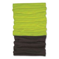 Ergodyne 42330 N-Ferno 6492 2-Piece Thermal Fleece + Poly Multi-Band, One Size Fits Most, Lime, Ships in 1-3 Business Days EGO42330