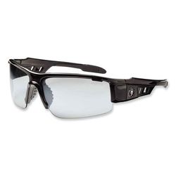 Ergodyne 52080 Skullerz Dagr Safety Glasses, Black Nylon Impact Frame, Indoor/Outdoor Polycarbonate Lens, Ships in 1-3 Business Days EGO52080