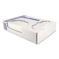 Heritage Bag H5645TCR01 Linear Low Density Can Liners with AccuFit Sizing, 23 gal, 0.9 mil, 28" x 45", Clear, 200/Carton - Case of 200