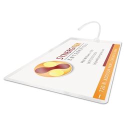GBC® 3202105 LongLife Thermal Laminating Pouches, 10 mil, 2.5" x 4.25", Gloss Clear, 100/Box - Box of 100